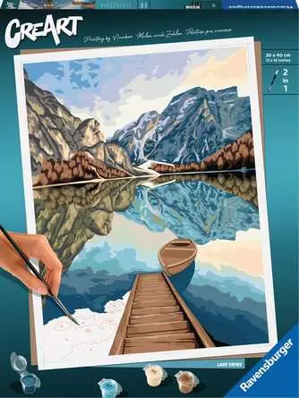 CreArt Seeblick - Malen nach Zahlen für Erwachsene