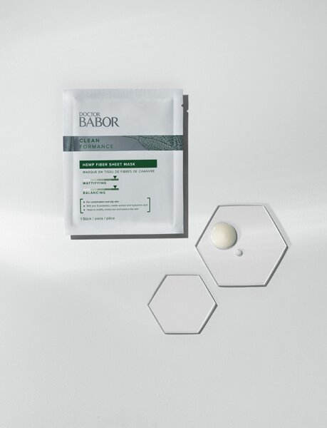 Doctor Babor Cleanformance Hemp Fiber Sheet Mask Tuchmaske