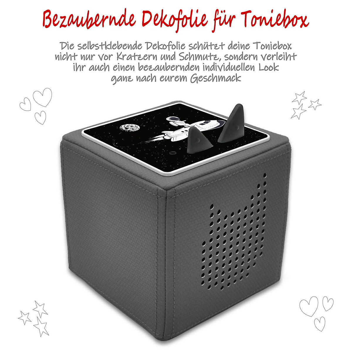 Schutzfolie für Toniebox, Dekofolie für Toniebox, Toniebox Aufkleber
