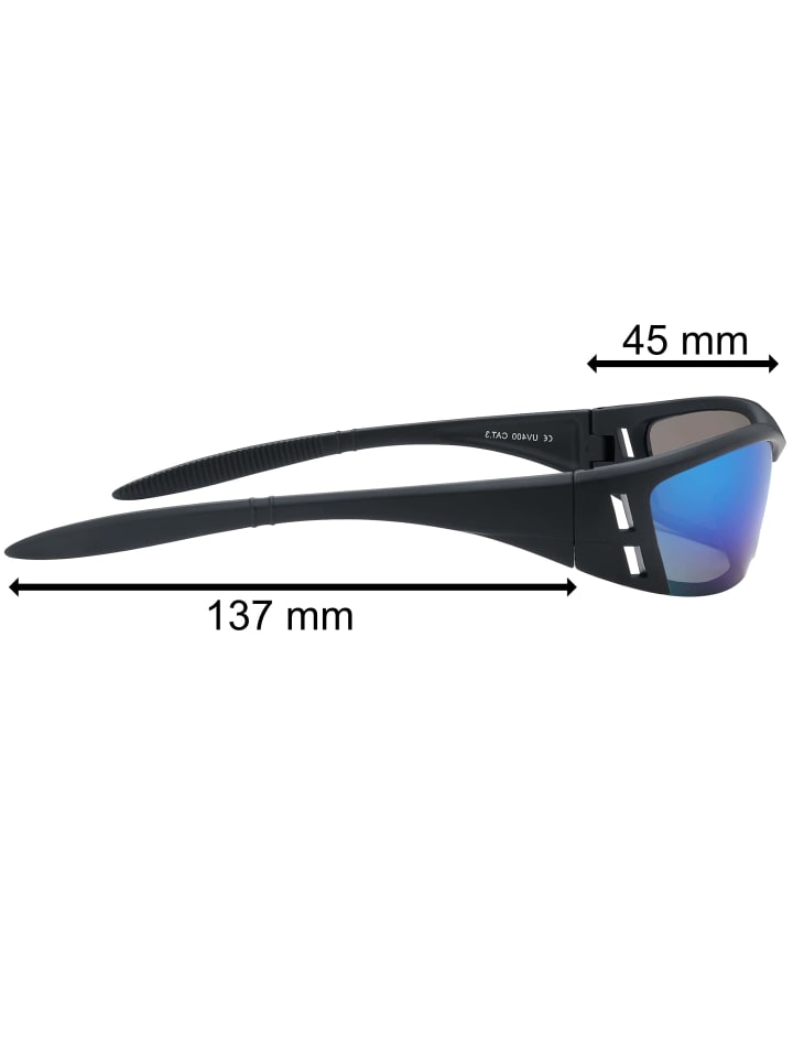 BEZLIT Sport Sonnenbrille in Blau Verspiegelt günstig kaufen onesize