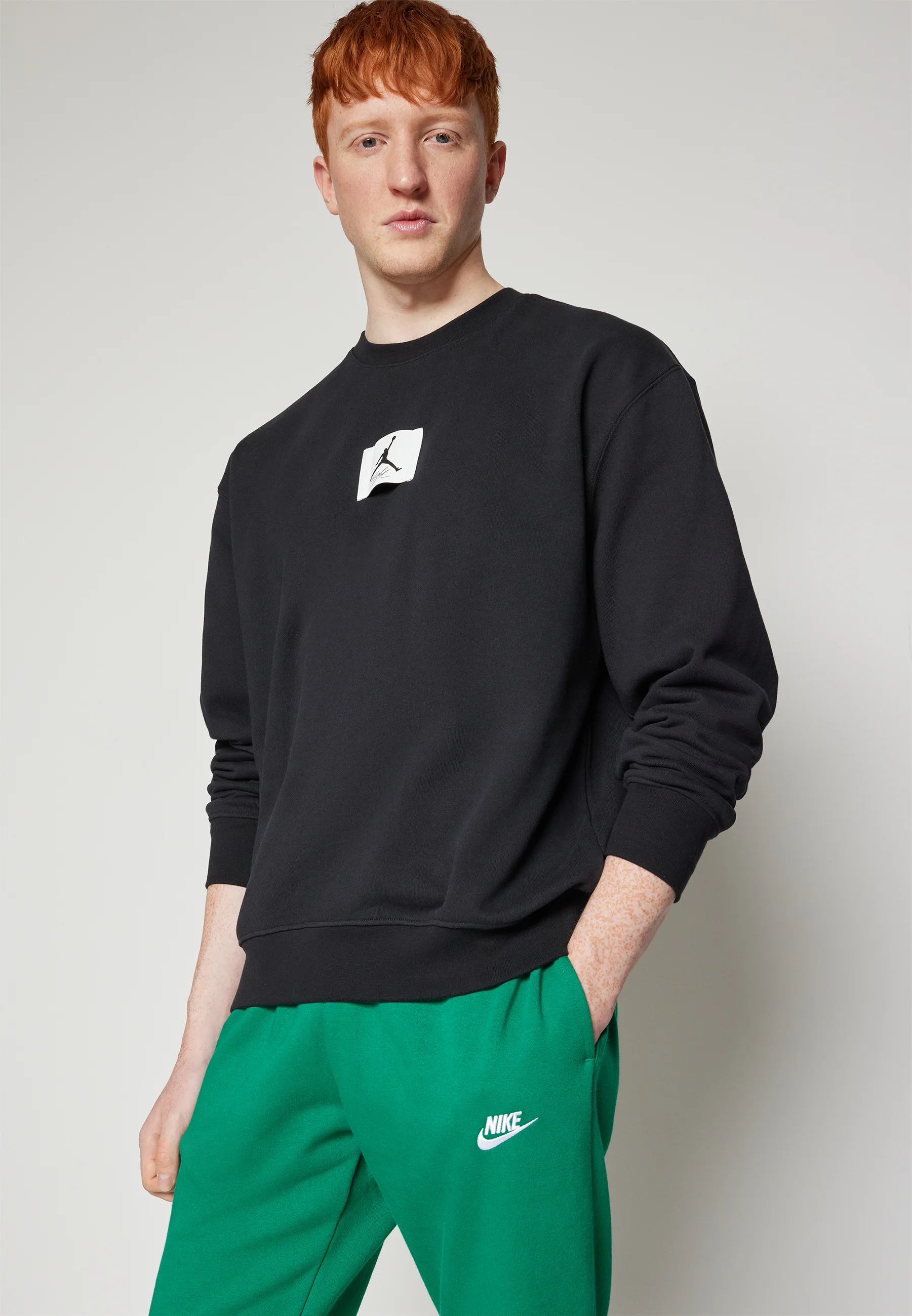 Jordan MJ ESS STMT FLC CREW - Sudadera