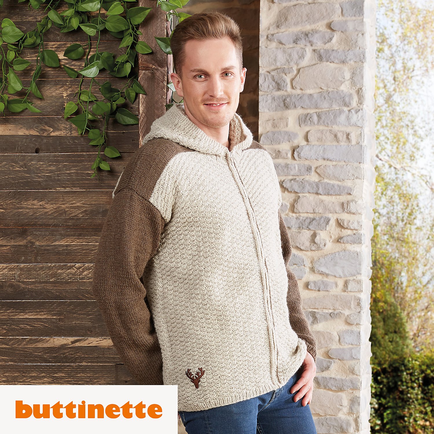 Strickanleitung – Kapuzenjacke aus Woll Butt Tirol