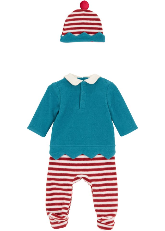 Baby Overall + Mütze (2-tlg. Set) Weihnachten