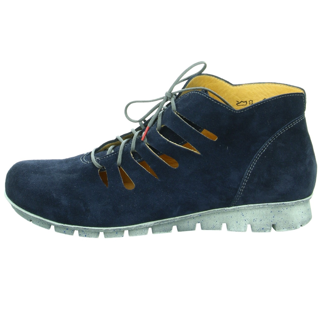 THINK Schnür-Stiefeletten blau