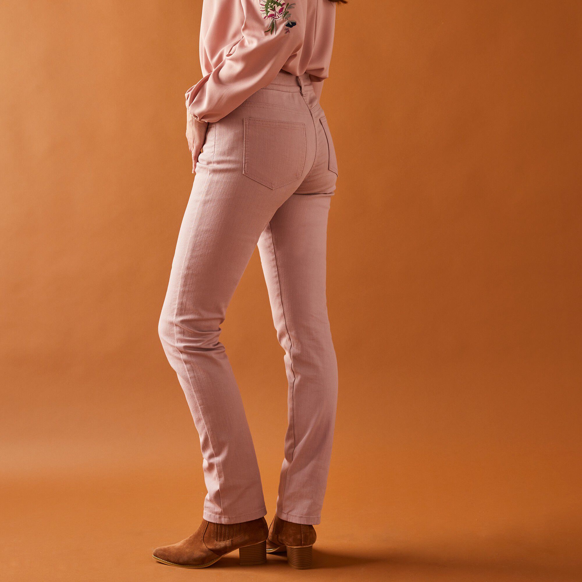 Pantalon droit gainant