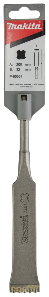 Daltă pentru rosturi Makita Accessories P-80531 HM SDS-Plus 200 x 32 mm