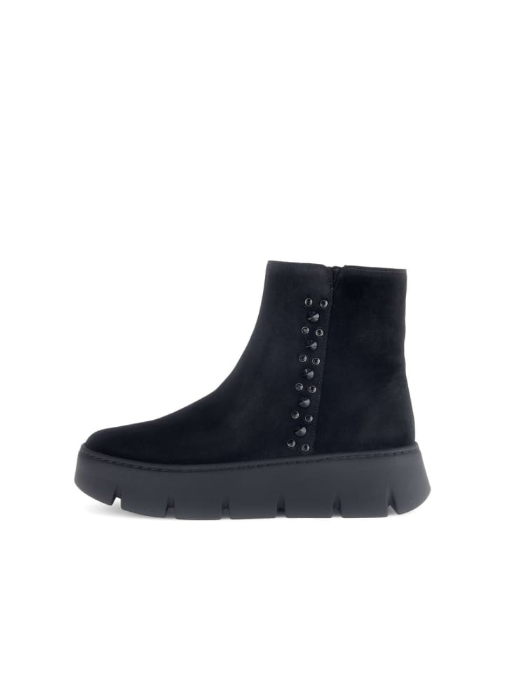 Gabor Fashion Plateau Stiefeletten in schwarz günstig kaufen