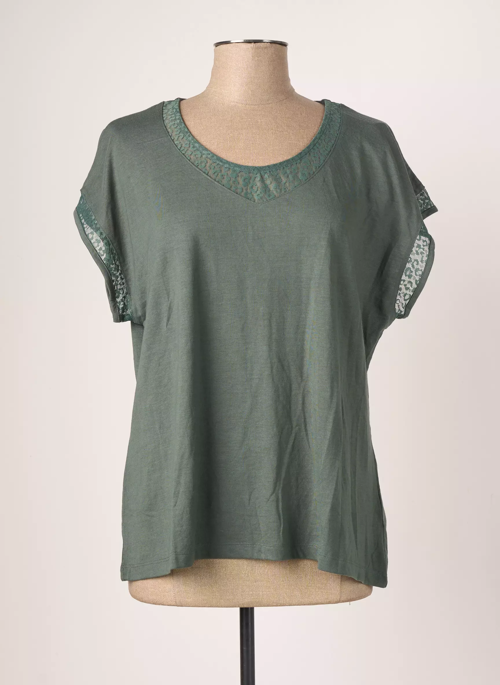 Thermolactyl By Damart Tops Femme couleur vert