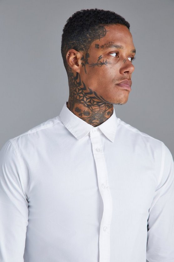 Langärmliges Slim-Fit Hemd