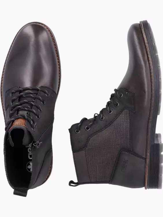 Rieker Herren Schnürstiefel