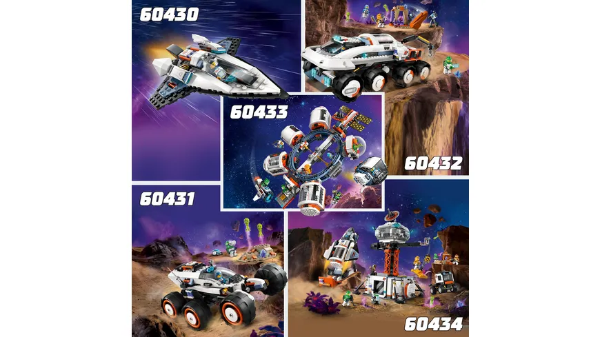 LEGO City 60430 Raumschiff