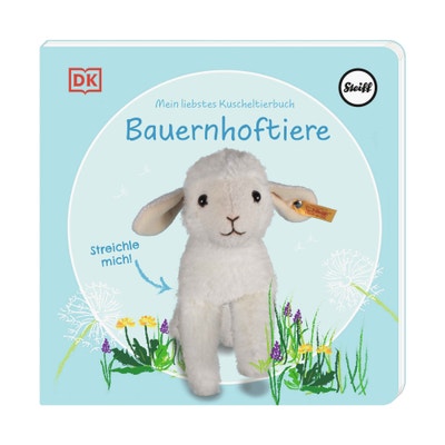 Fühlbuch Bundle Bauernhoftiere und Wilde Tiere, 17 cm, mehrfarbig