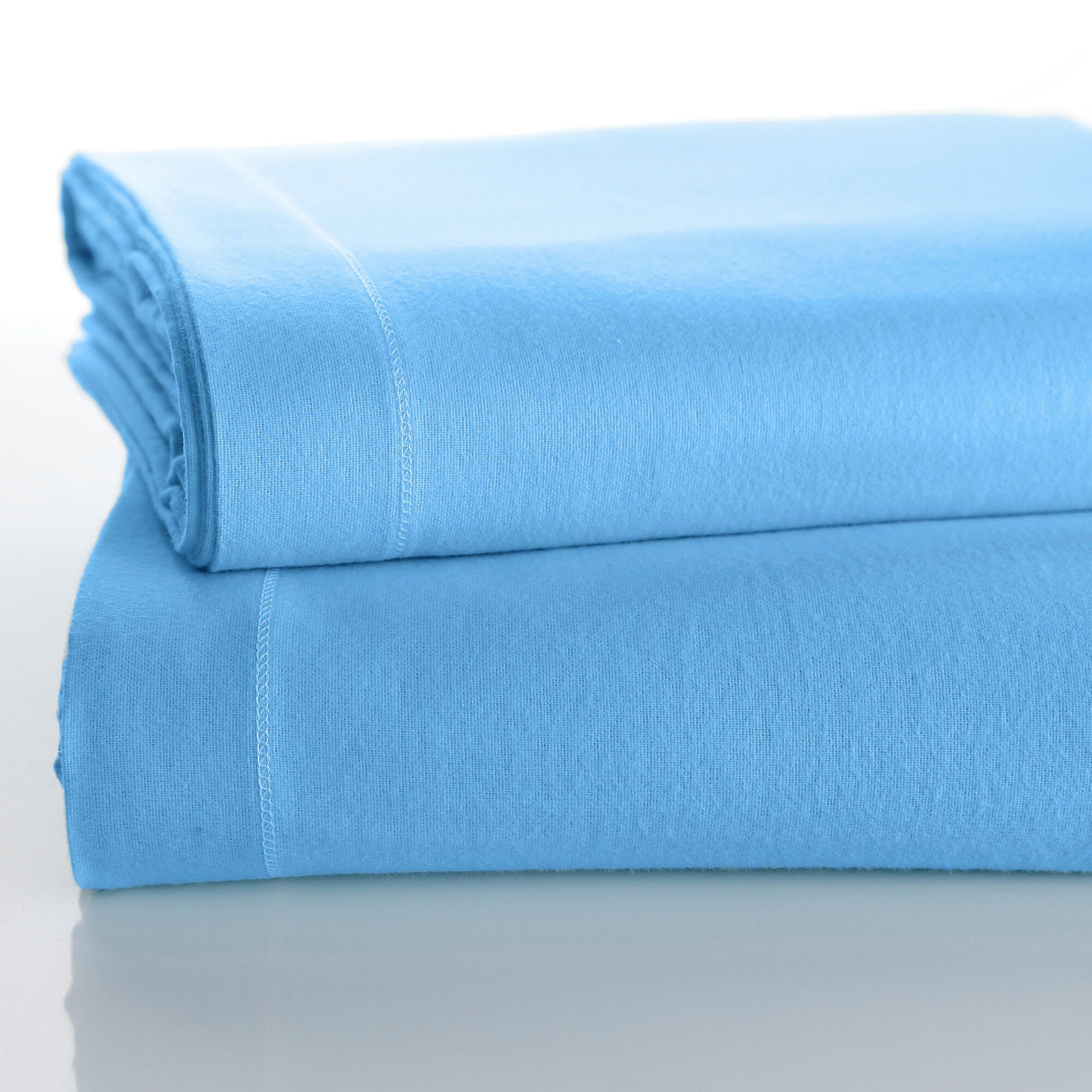 Linge de lit uni flanelle