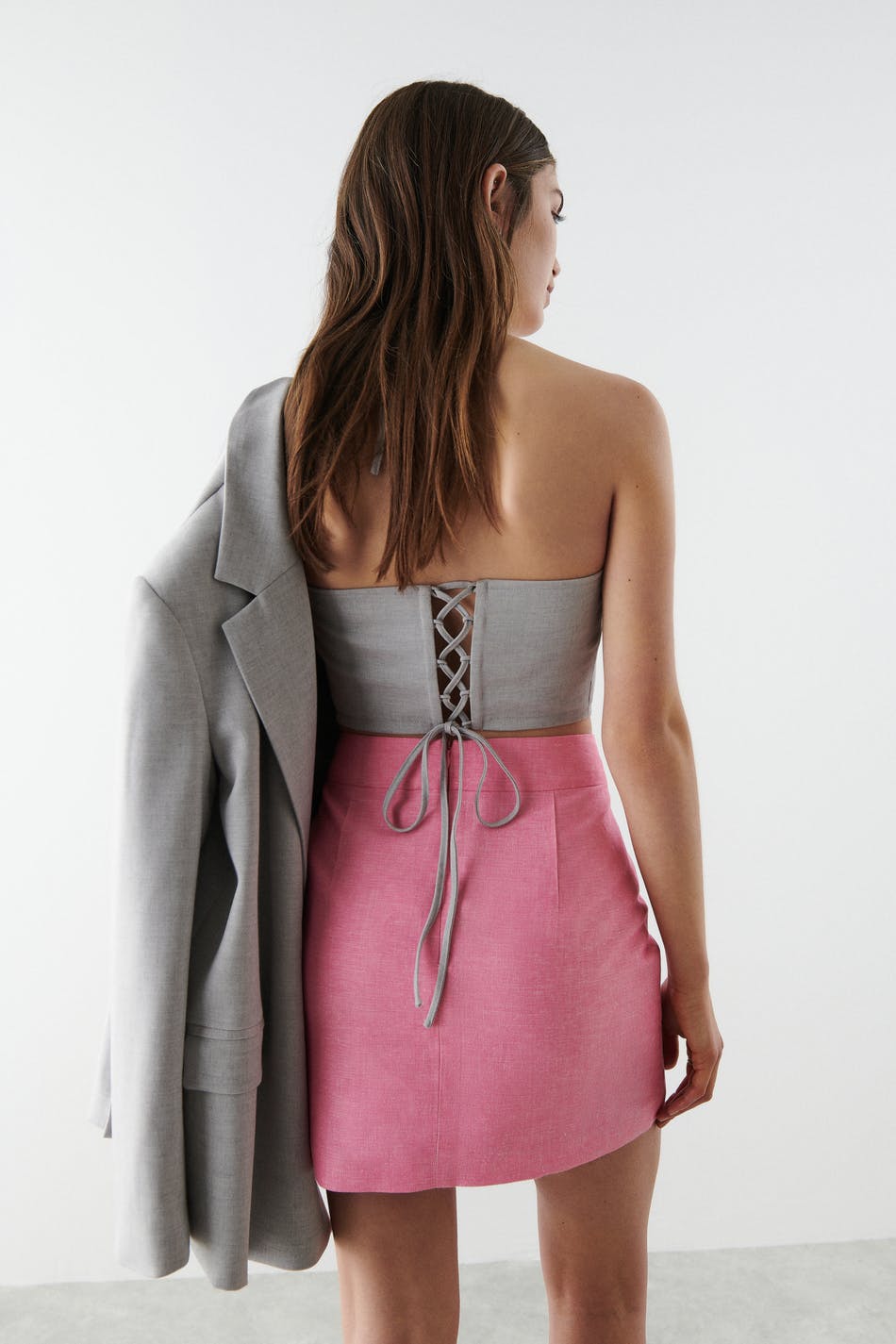 Lina linen skirt