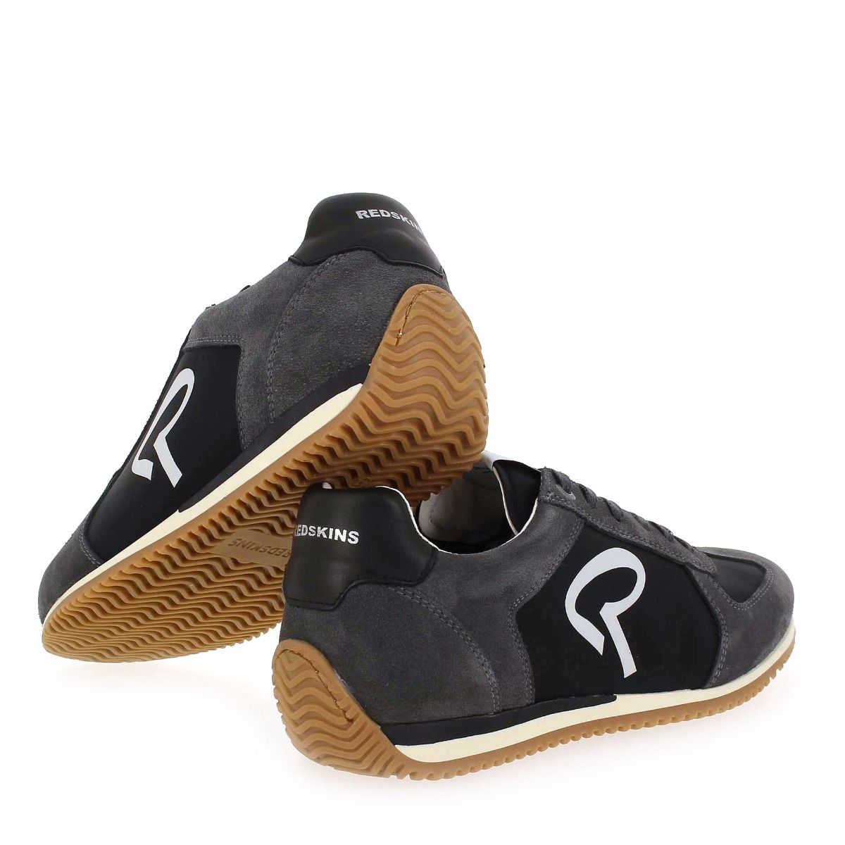 Redskins  BRILLANT  - gris noir