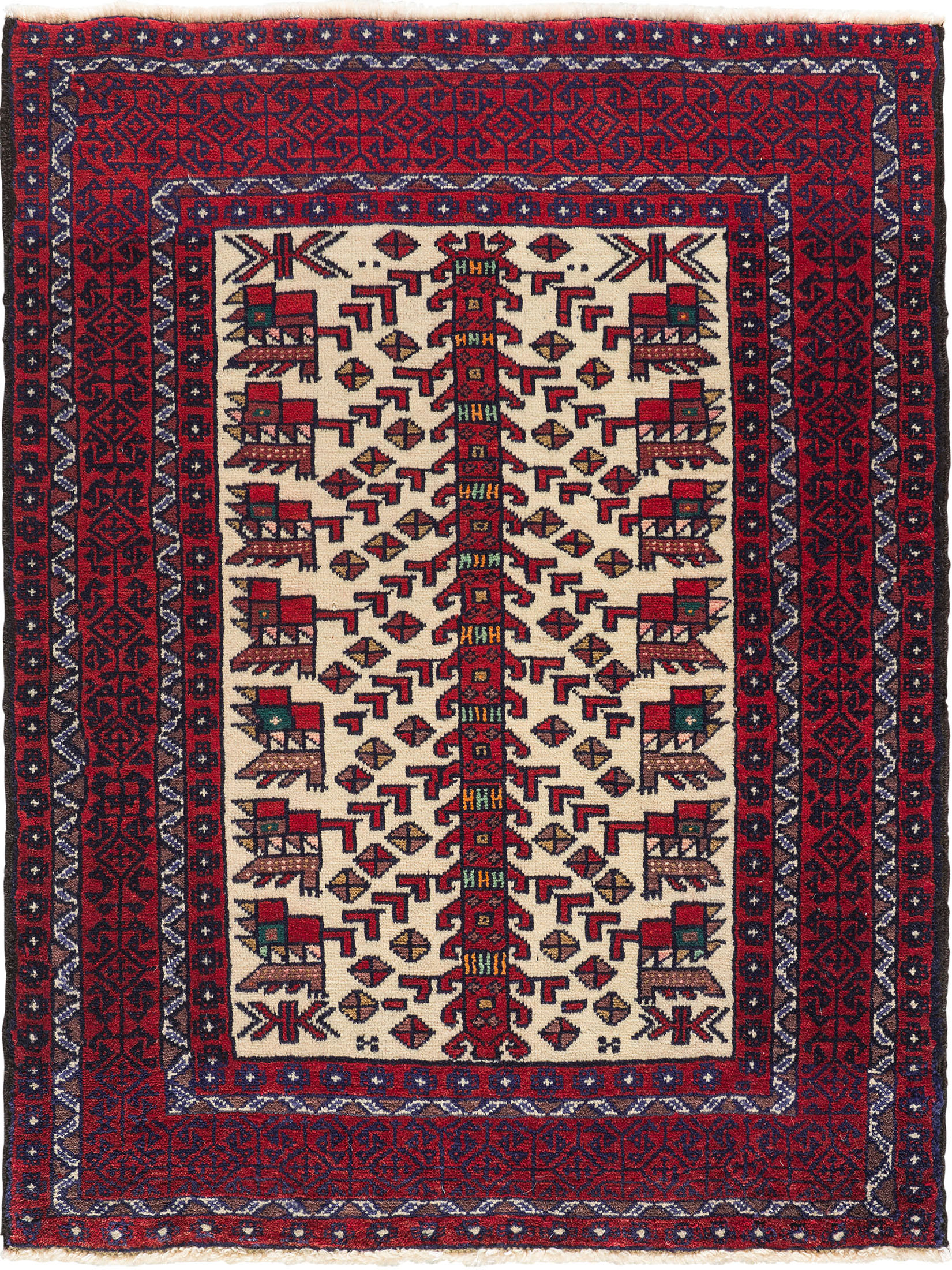 Belutsch ca. 90 x 125 cm, Unikat / Einzelstück