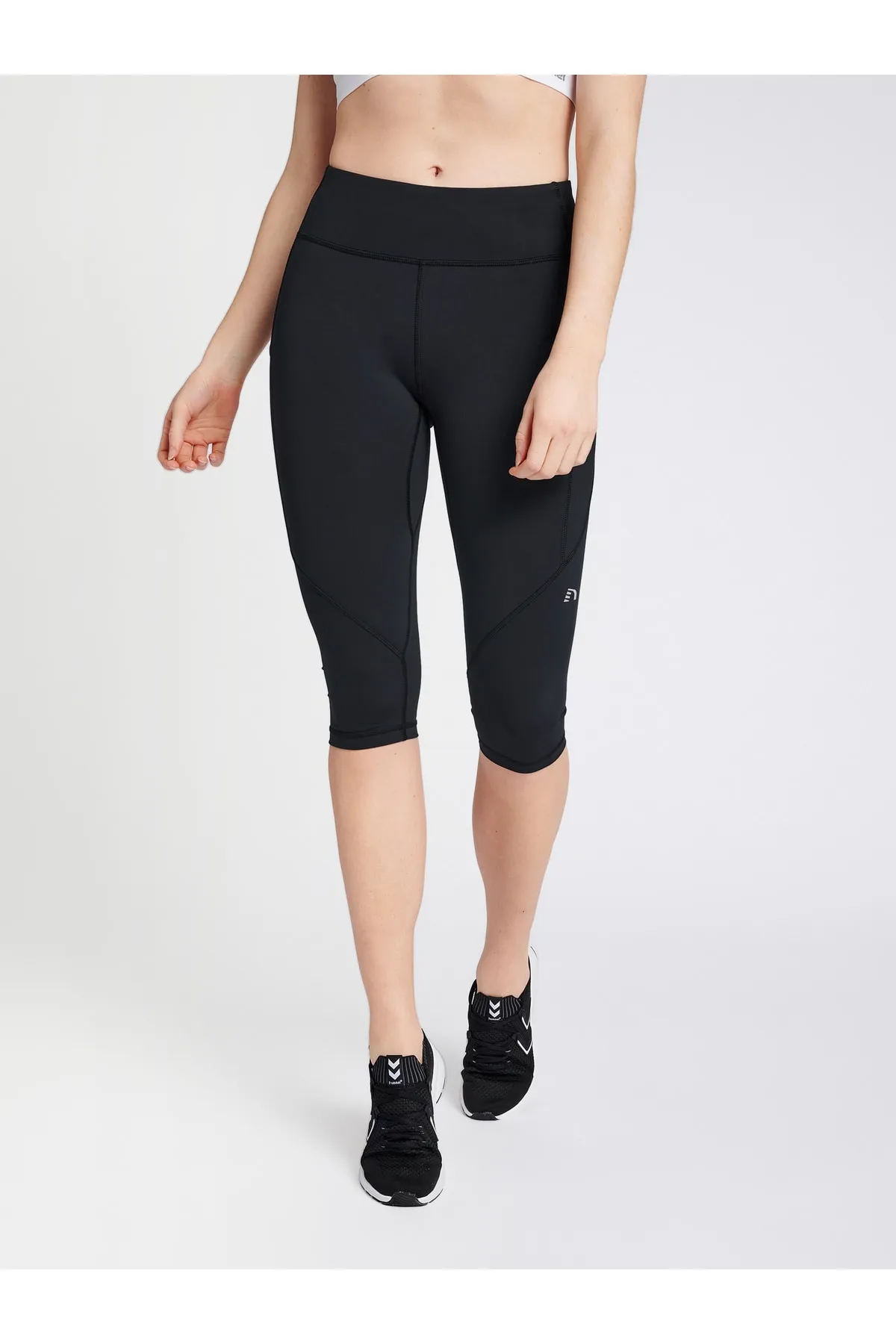NEWLİNE  Sport-Leggings - Schwarz - Mittlerer Bund