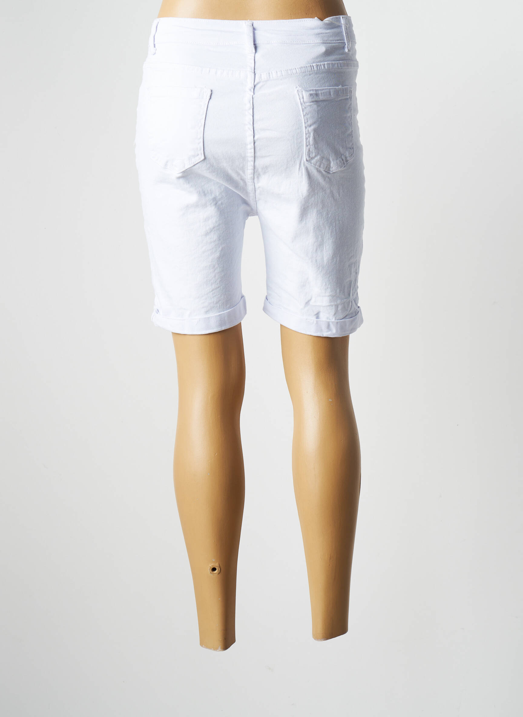 Christy Bermudas Femme couleur blanc