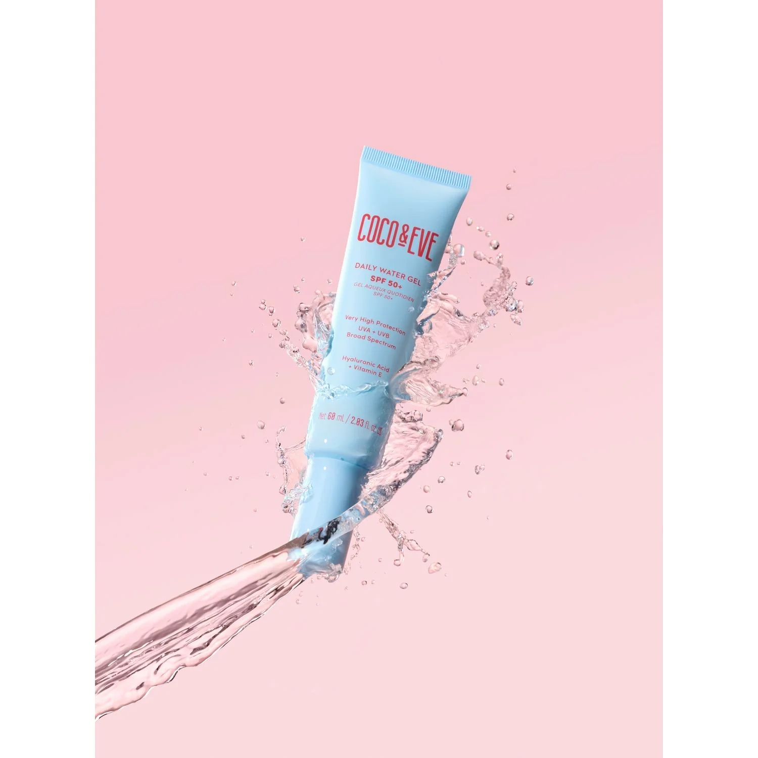 Suncare Daily Water Gel SPF50+ - Højbeskyttende ansigtssolcreme, beskyttende behandlinger