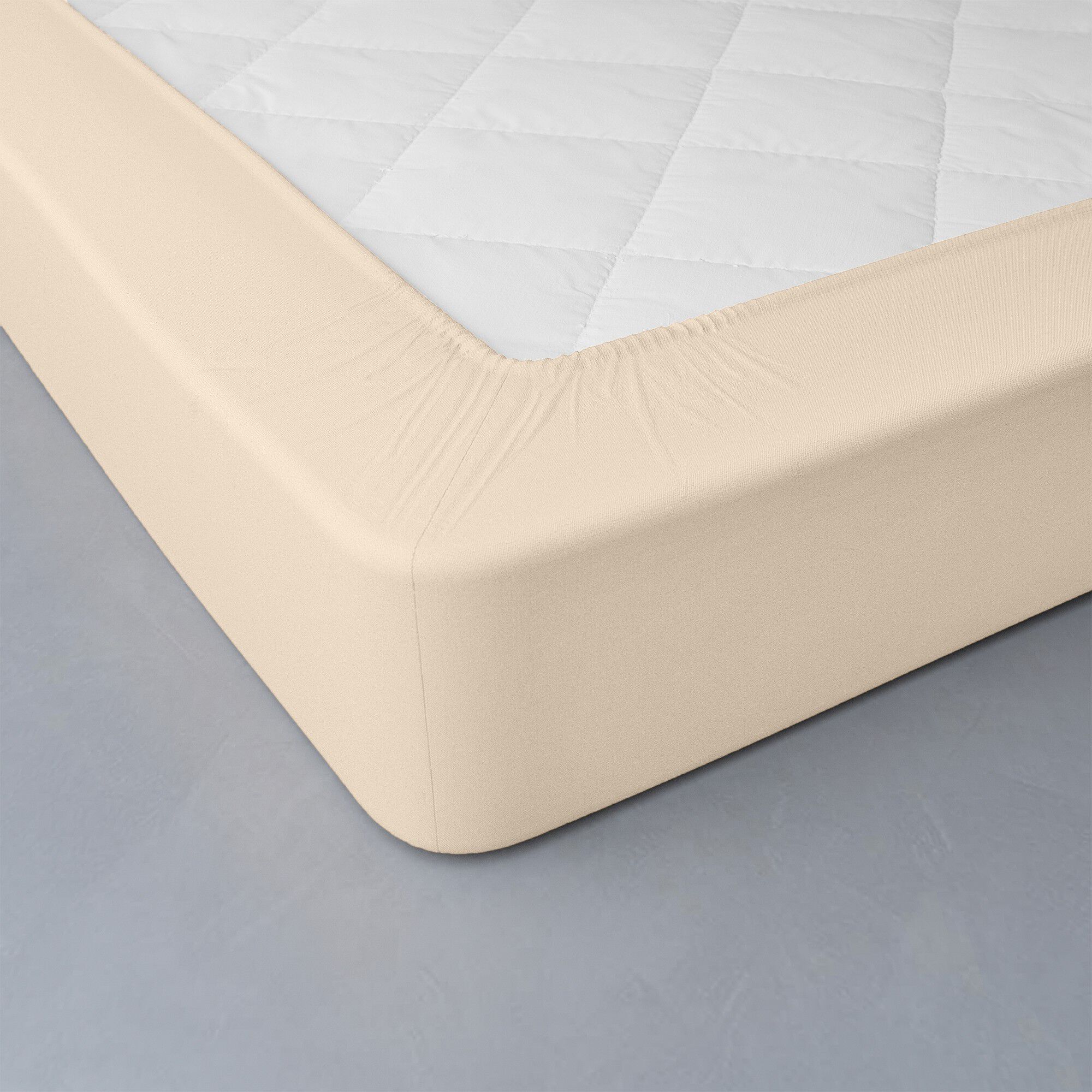 Drap-housse uni polyester