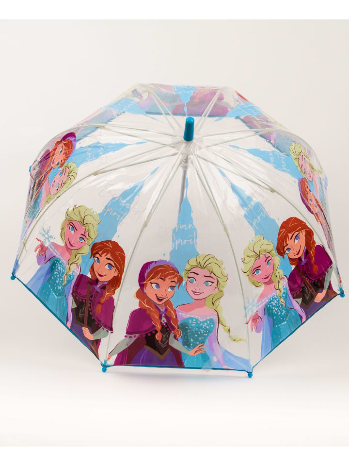 Disney Frozen Regenschirm Disney Frozen Elsa & Anna (D): 70 cm in Blau günstig kaufen 68