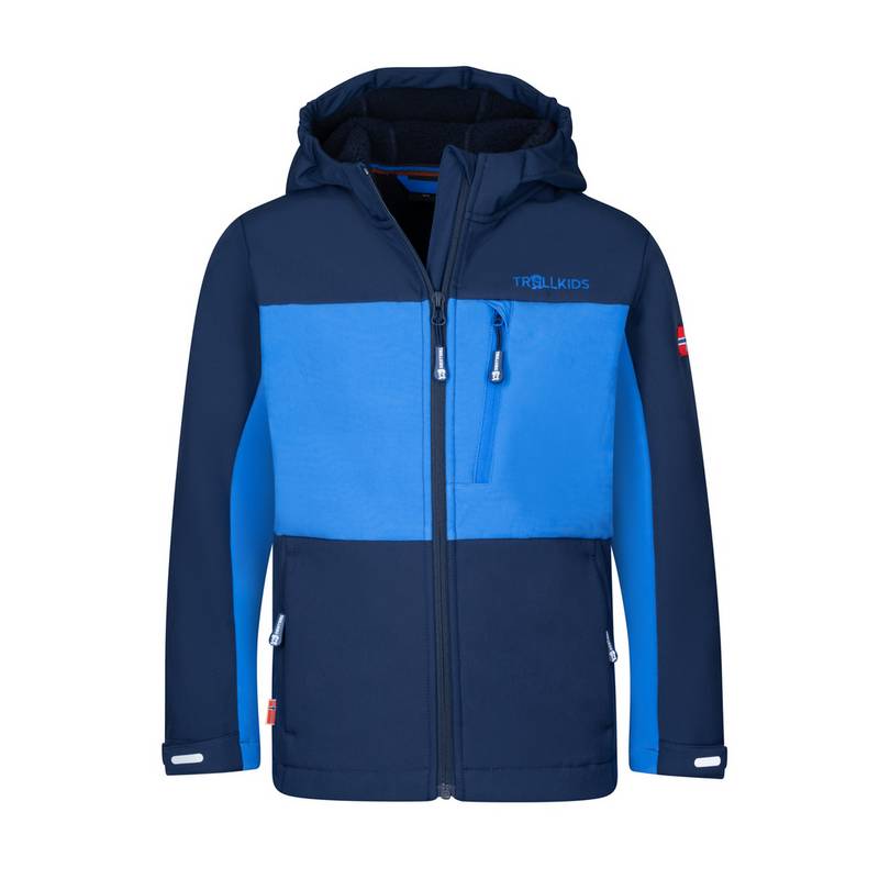 Trollkids Bergsfjord Softshelljacke Kinder
