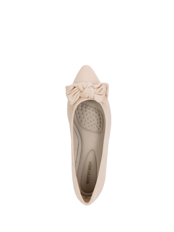 Wittchen Classic ballerinas in Lightbeige günstig kaufen