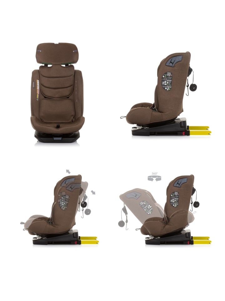 Chipolino Kindersitz X-Factor i-Size in braun günstig kaufen onesize
