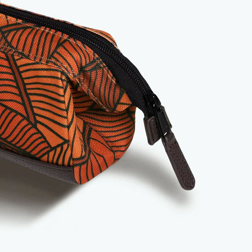 Elm Street orange school pencil case
