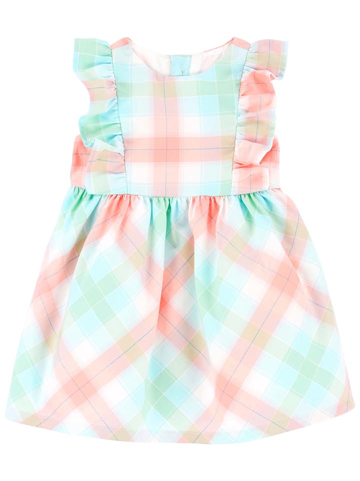carter's Kleid in Rosa/ Hellblau günstig kaufen
