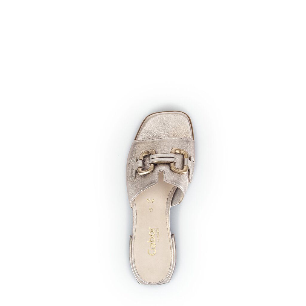 Gabor comfort Pantolette gold