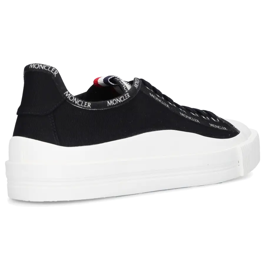 Moncler - Sneaker low GLISSIERE Textil - schwarz