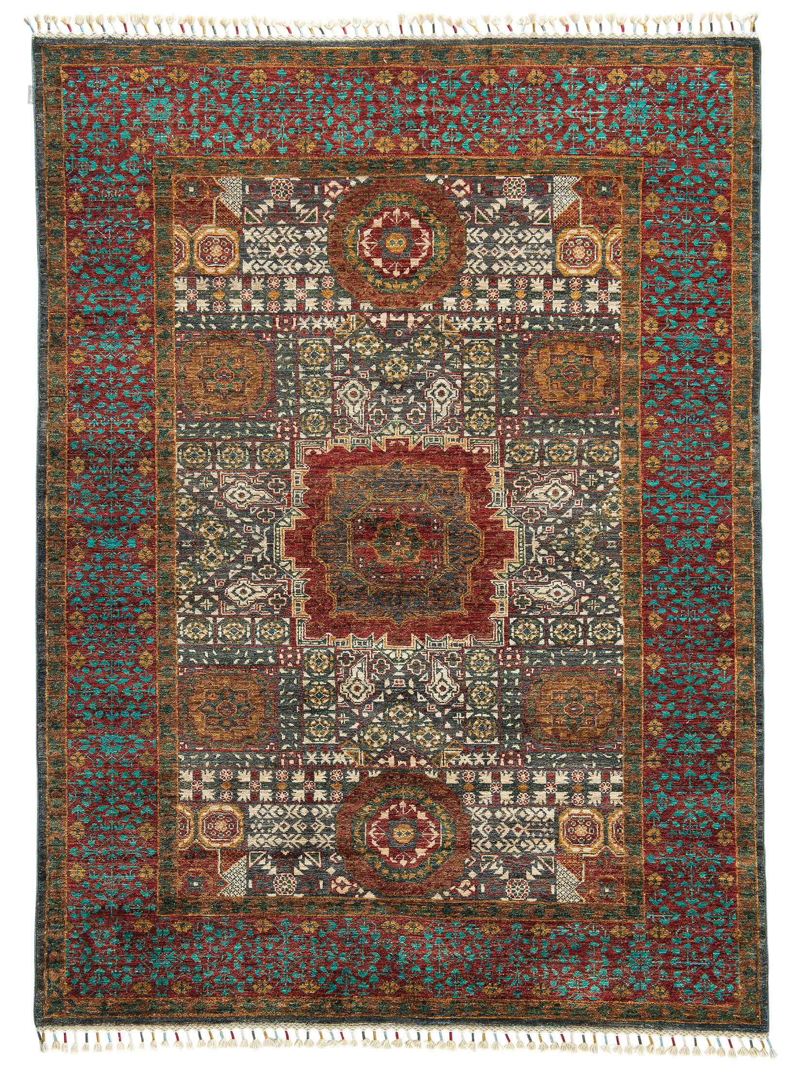 Kazak Ghazni ca. 157 x 213 cm, Unikat / Einzelstück