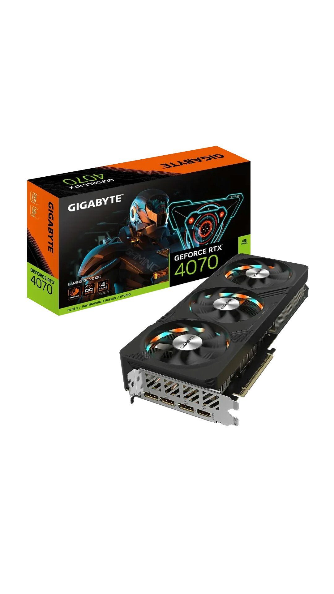Gigabyte GeForce RTX 4070 GAMING OC V2 12G Grafikkarte