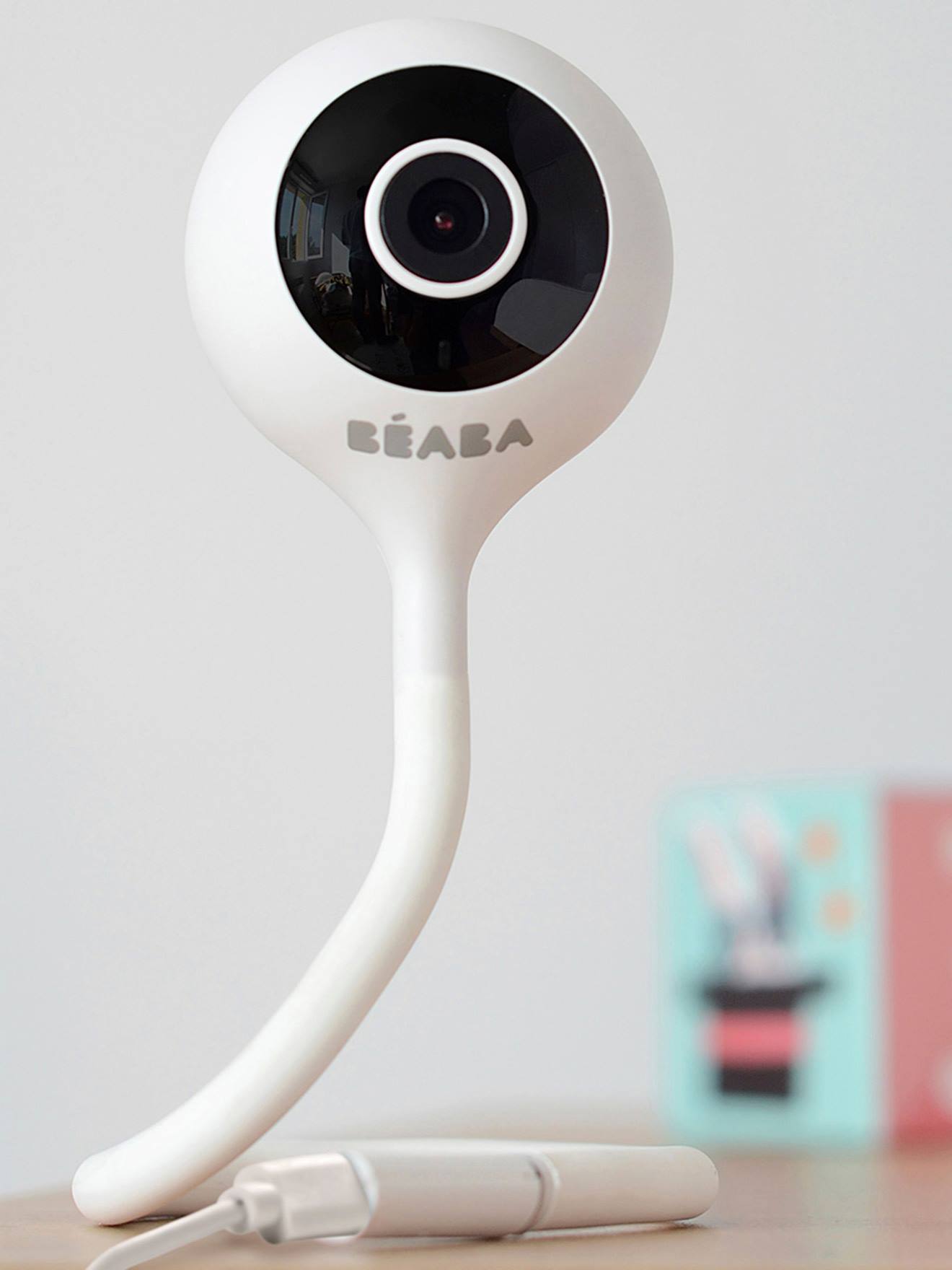 Ecoute-bébé vidéo Zen Connect BEABA blanc