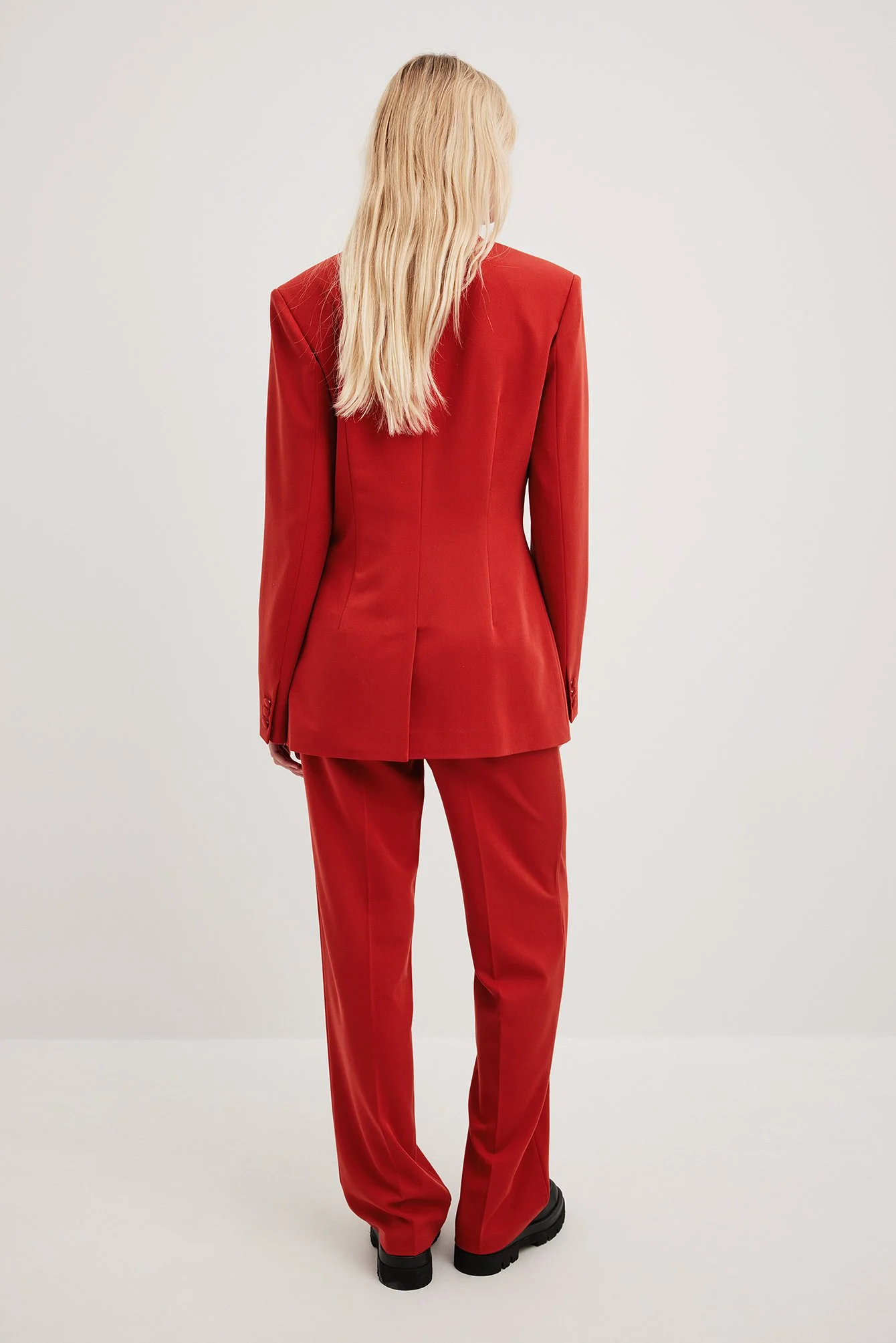 Blazer mit einzelnem Knopf