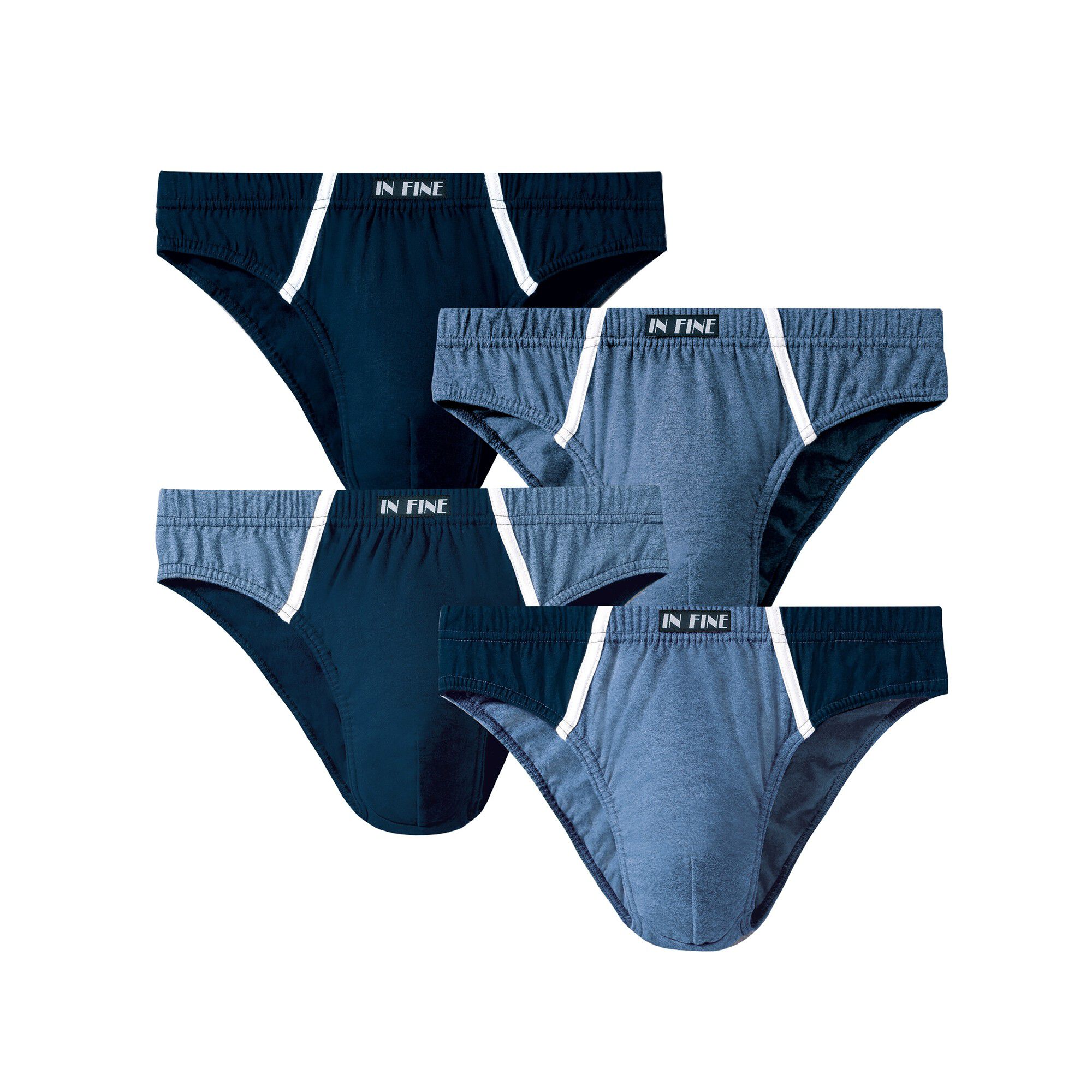 Slip fermé taille basse