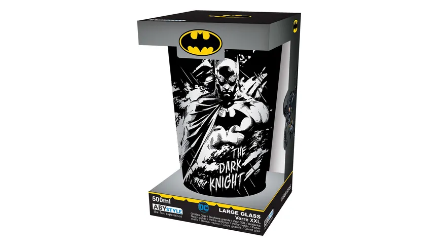 DC COMICS Glas 400ml Batman & Joker