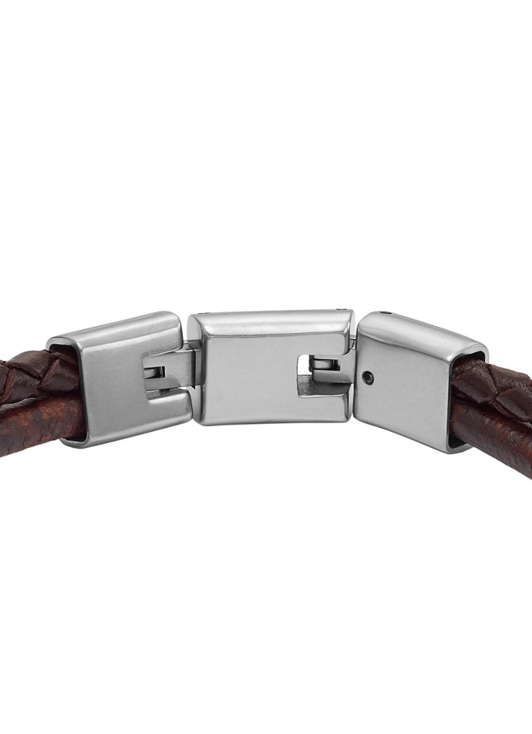 Fossil  Wikkelarmband van leer JF04702040