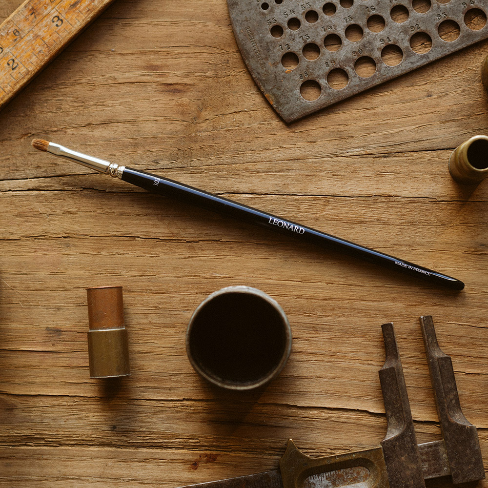 Leonard brushes Pinceau lèvres plat bombé n°302 Pinceau lèvres