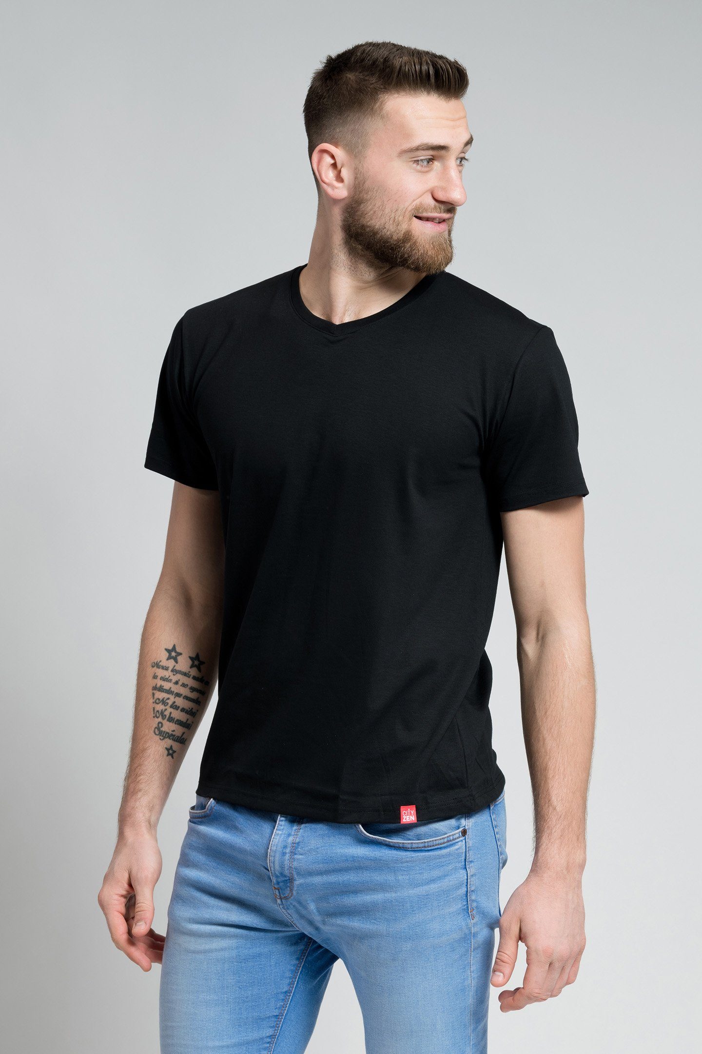 CityZen T-Shirt V-Ausschnitt