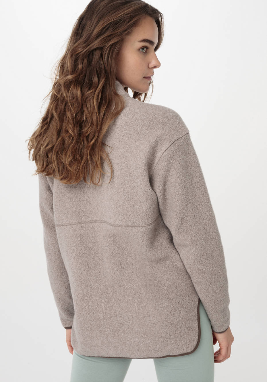 Fleece-Jacke ACTIVE LIGHT aus reiner Bio-Baumwolle