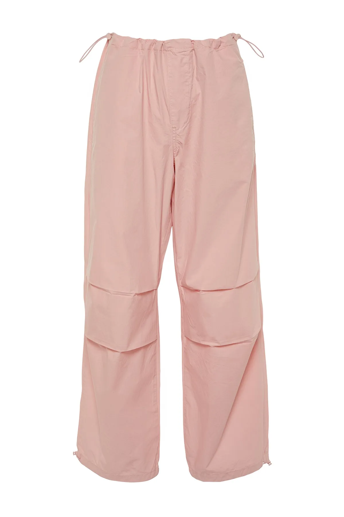 Trendyol Collection  Rosa Stopper-Fallschirmhose mit normaler Taille TWOAW23JE00738