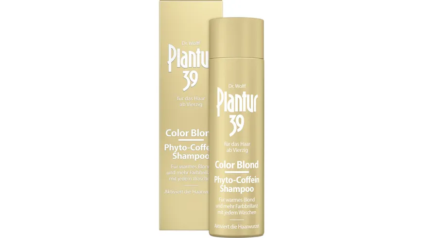 Plantur 39 Color Blond Phyto-Coffein Shampoo 250ml 250 ml