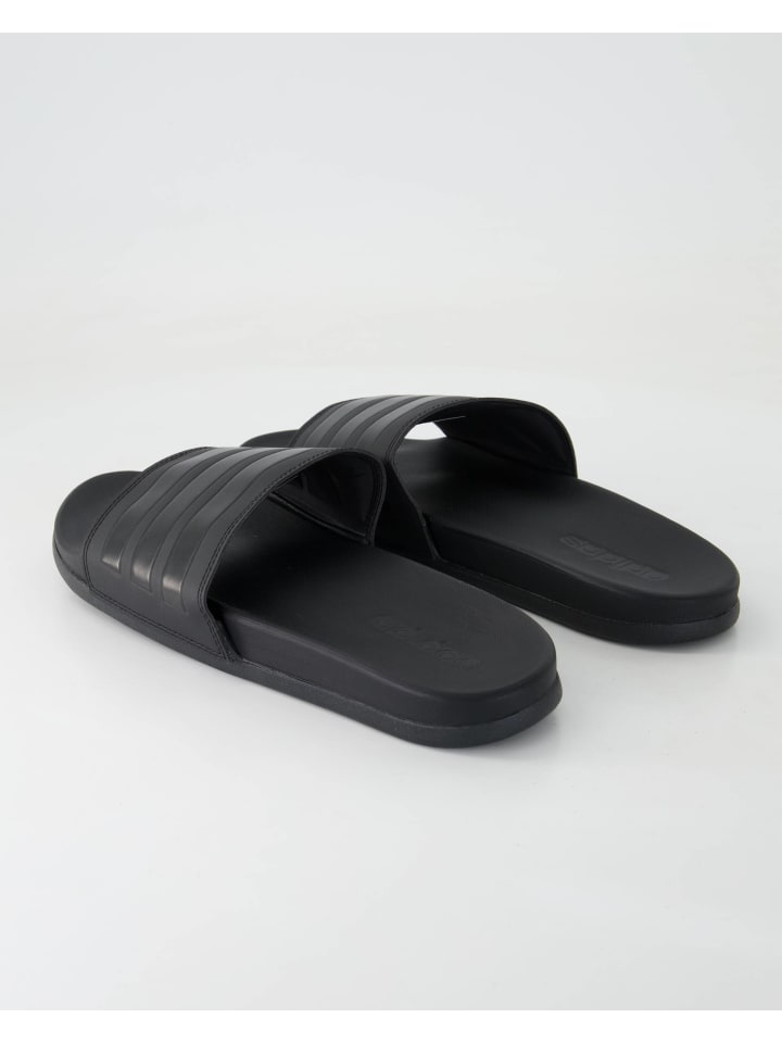 adidas Pantoletten in Schwarz günstig kaufen