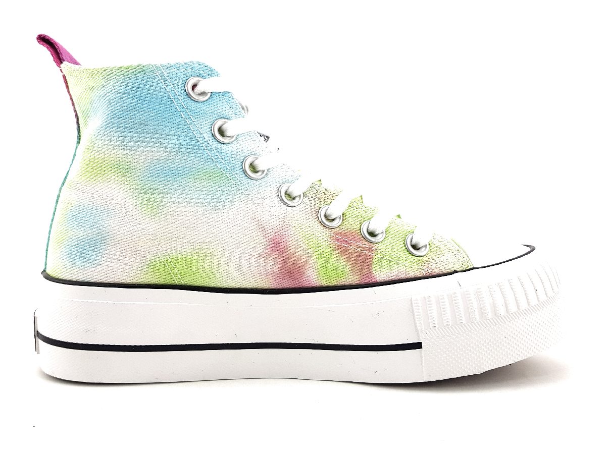 British Knights Kaya Mid B49-3712-04 Mehrfarbig Rainbow Tie Dye