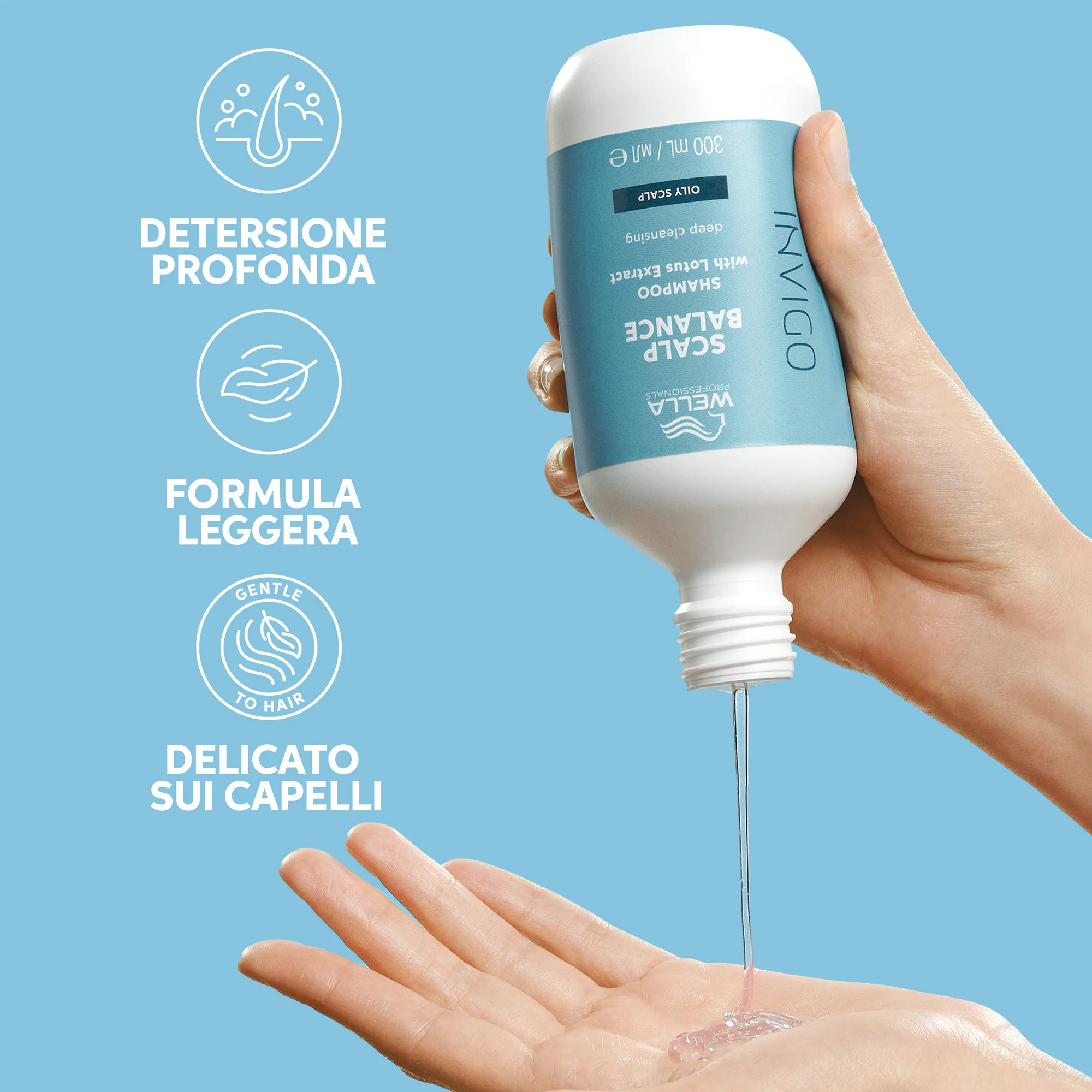 Invigo INVIGO SCALP BALANCE Syväpuhdistava shampoo - Kirkastava shampoo