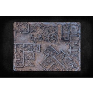 Desert Warzone City 2.0 Matte 30x22 Zoll geeignet für Kill Team und Warcry