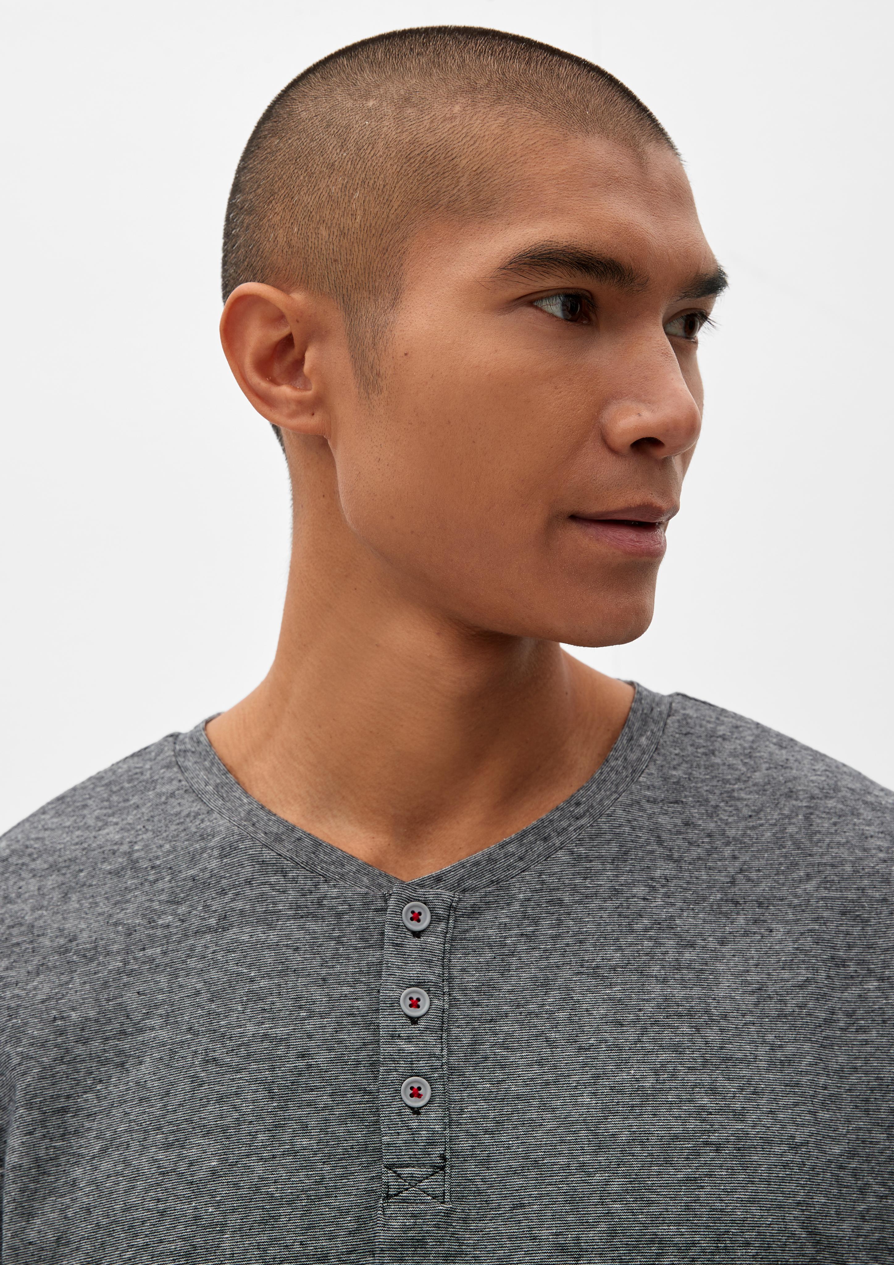 Meliertes Langarmshirt  6007556-95W1