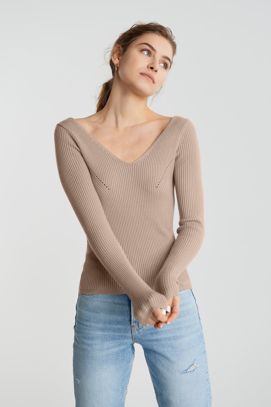 Kaitlyn knitted top